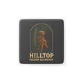 Hilltop Golden Retriever Ceramic Magnet