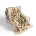 Rose Breyer Cozy Fleece Sherpa Blanket I