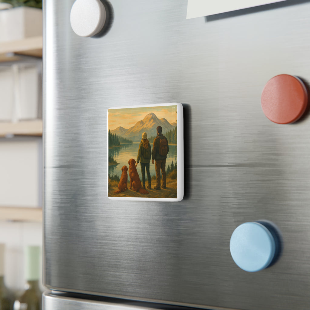 The View We Share Ceramic Magnet