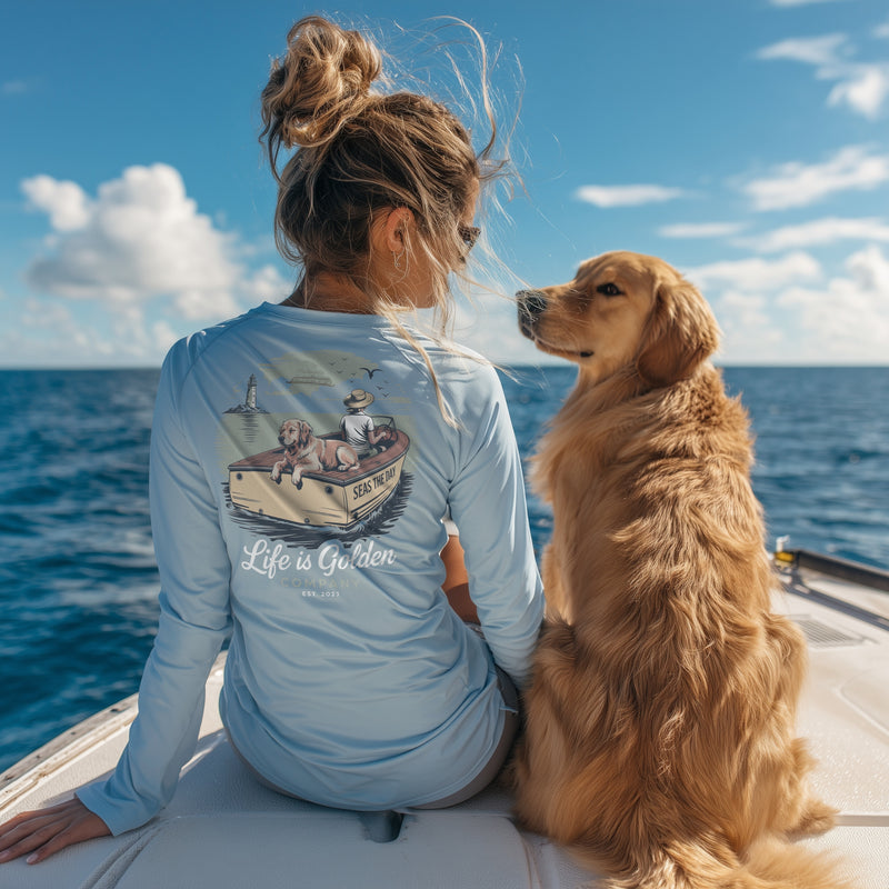 UV Protection Long Sleeve | Seas The Day Boat Shirt