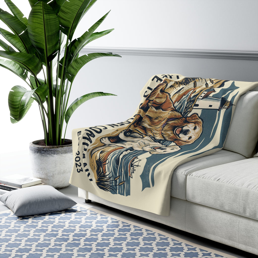 Beacon Goldens Cozy Sherpa Fleece Blanket