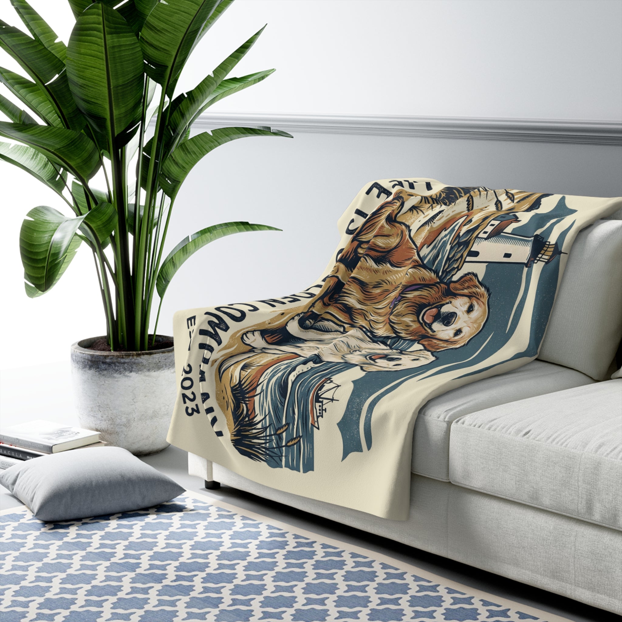 Beacon Goldens Cozy Sherpa Fleece Blanket