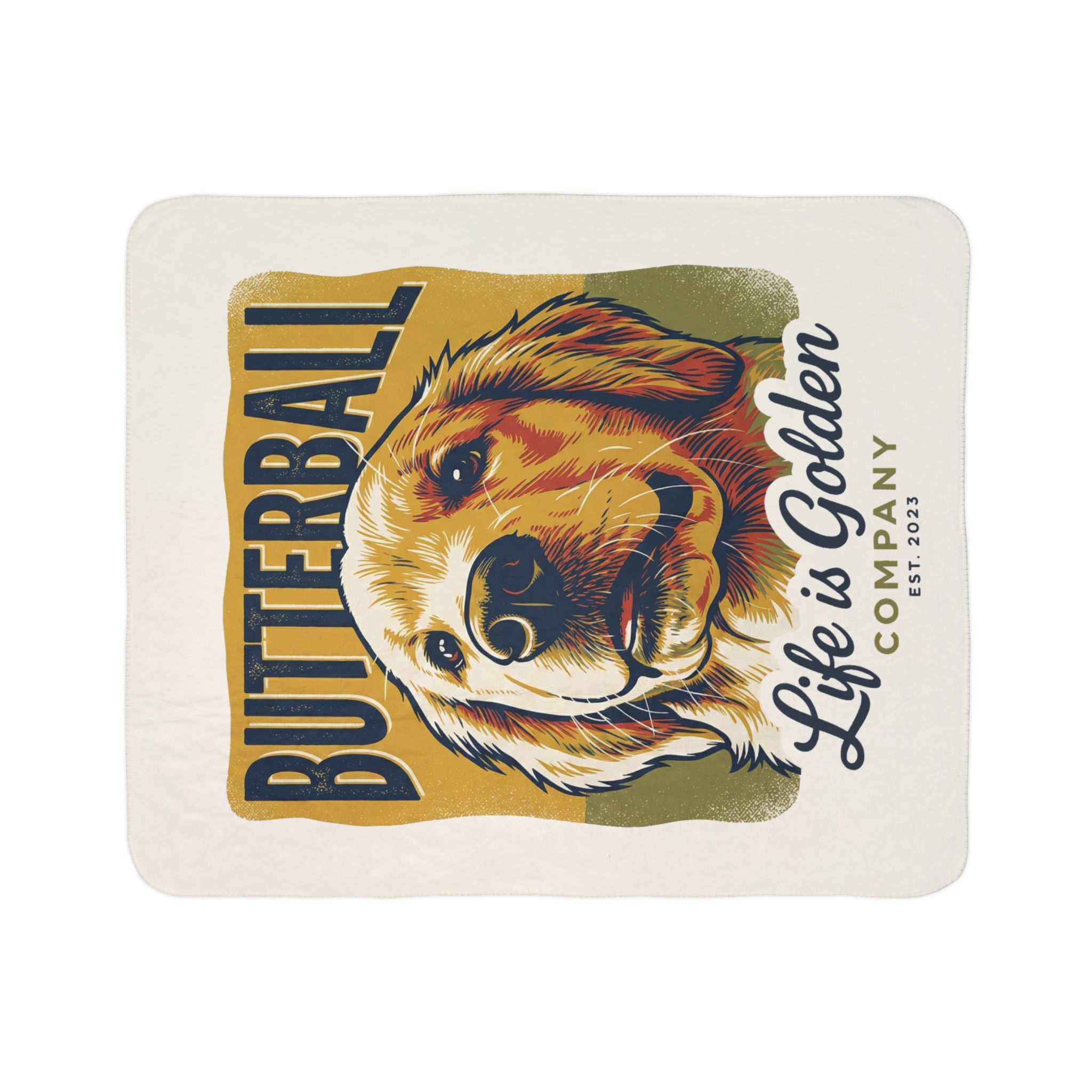 Butterball Cozy Fleece Sherpa Blanket