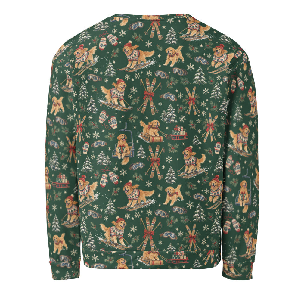 Après-Ski Goldens Sweatshirt — Ghost Back