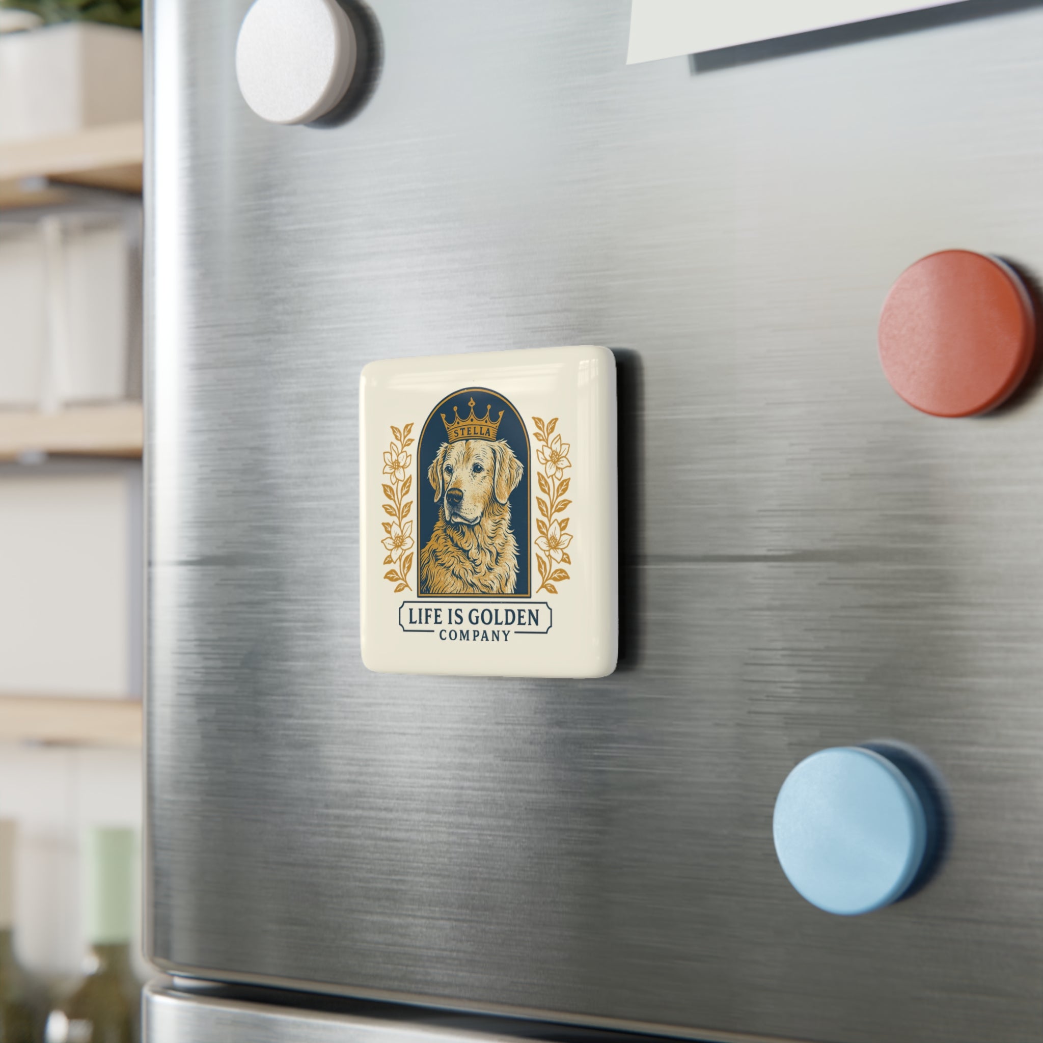 Queen Stella Ceramic Magnet