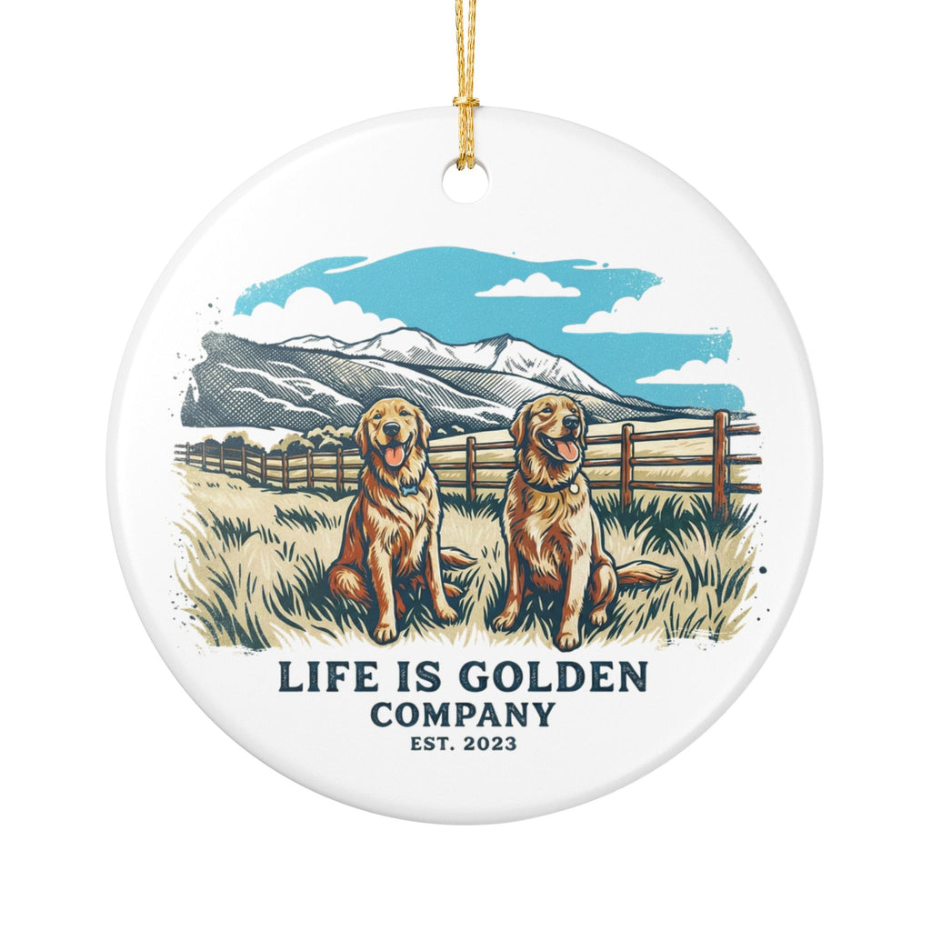 Babies at Sopris Ceramic Ornament