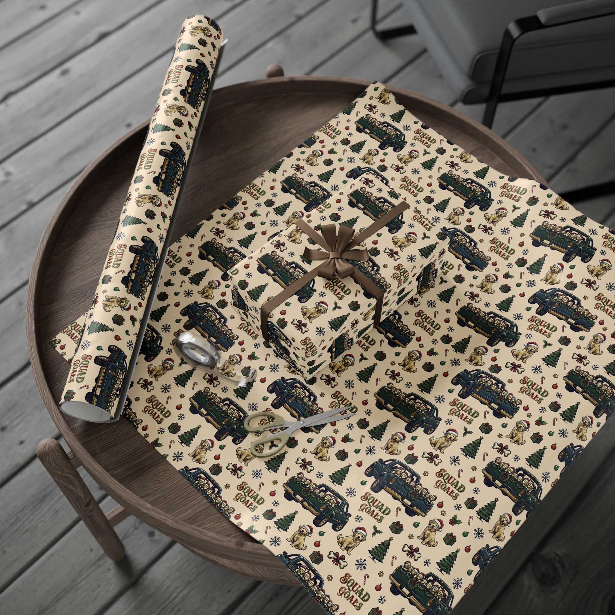 GoldRox - Squad Goals Gift Wrap Paper