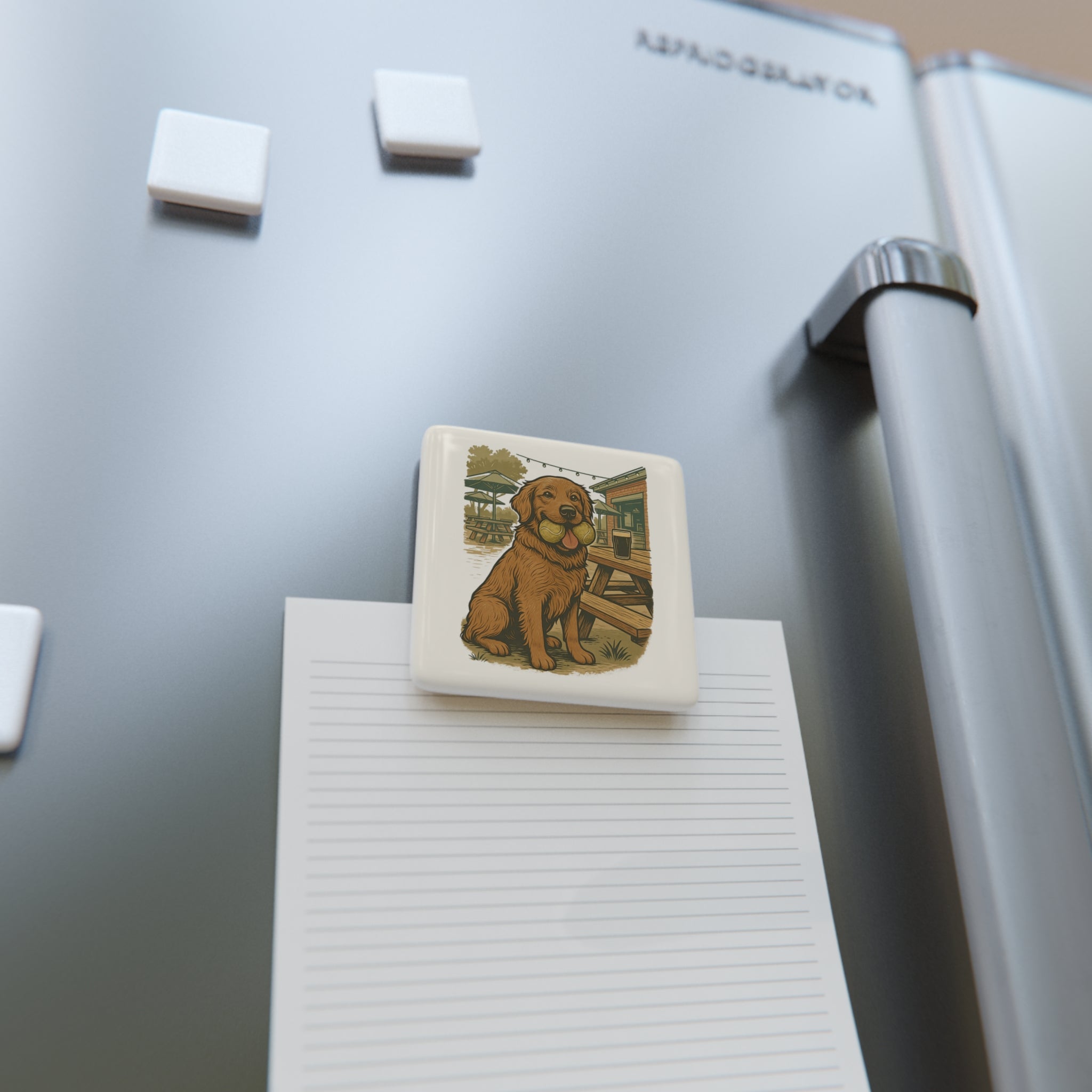 Ball is Life Ceramic Magnet