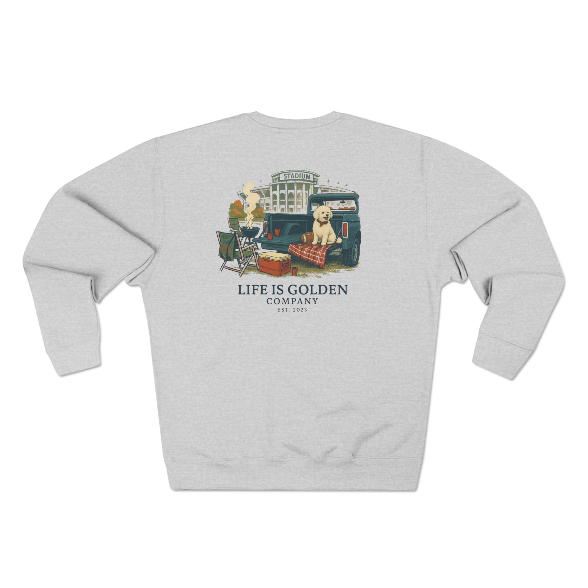 Game Day Sweatshirt - Bichon Frise Edition