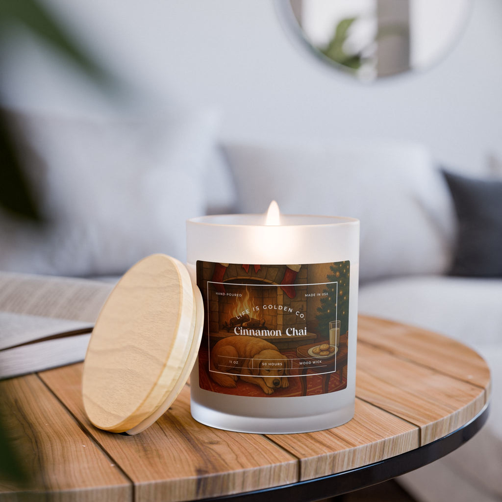 Cinnamon Chai Wood Wick Soy Candle