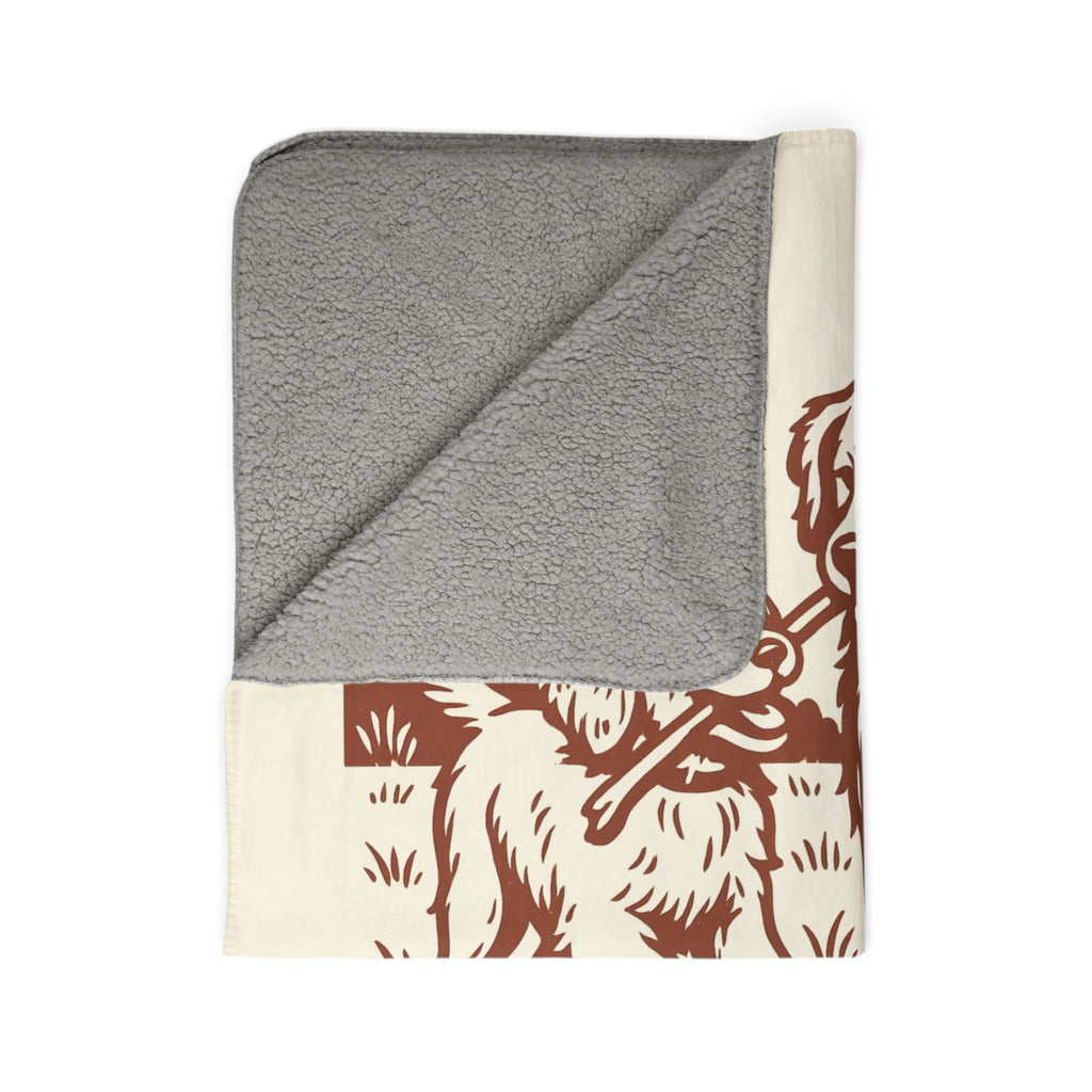 Sharing Sticks Cozy Fleece Sherpa Blanket