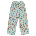 Holiday Harbor Wide-Leg Pajama Pants — Flat Front