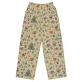 Crab Pot Christmas Wide-Leg Pajama Pants — Flat Front