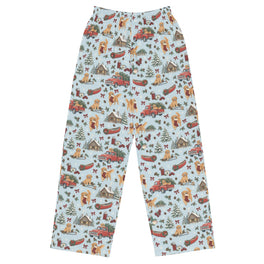Tree Farm Christmas Wide-Leg Pajama Pants