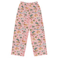 Sunshine State Santa Wide-Leg Pajama Pants — Flat Front