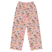 Sunshine State Santa Wide-Leg Pajama Pants