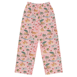 Sunshine State Santa Wide-Leg Pajama Pants