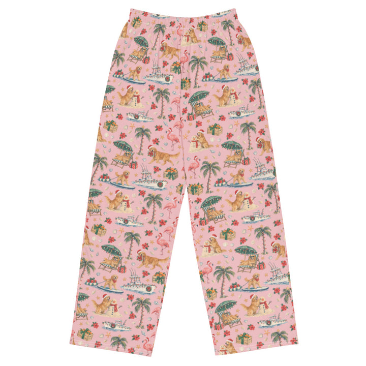Sunshine State Santa Wide-Leg Pajama Pants
