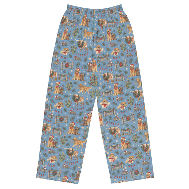Lone Star Christmas Wide-Leg Pajama Pants