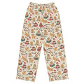 Naughty & Nice Wide-Leg Pajama Pants — Flat Front