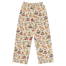 Naughty & Nice Wide-Leg Pajama Pants