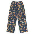 Christmas at the Club Wide-Leg Pajama Pants — Flat Front