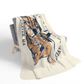 Blue Star Cozy Fleece Sherpa Blanket
