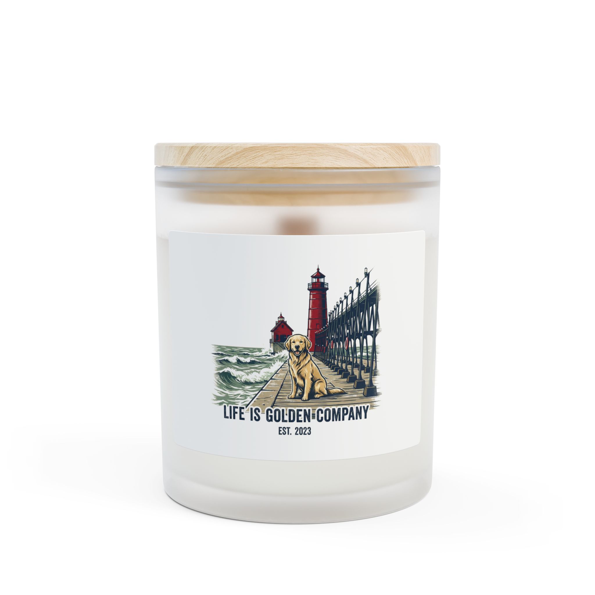 Pier Pup Cinnamon Chai Candle