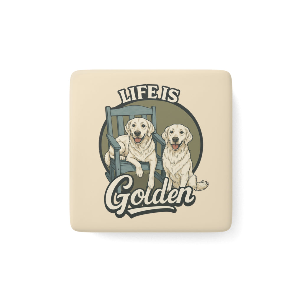 Porchside Pals Ceramic Magnet
