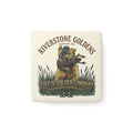 Riverstone Goldens Hunting Ceramic Magnet