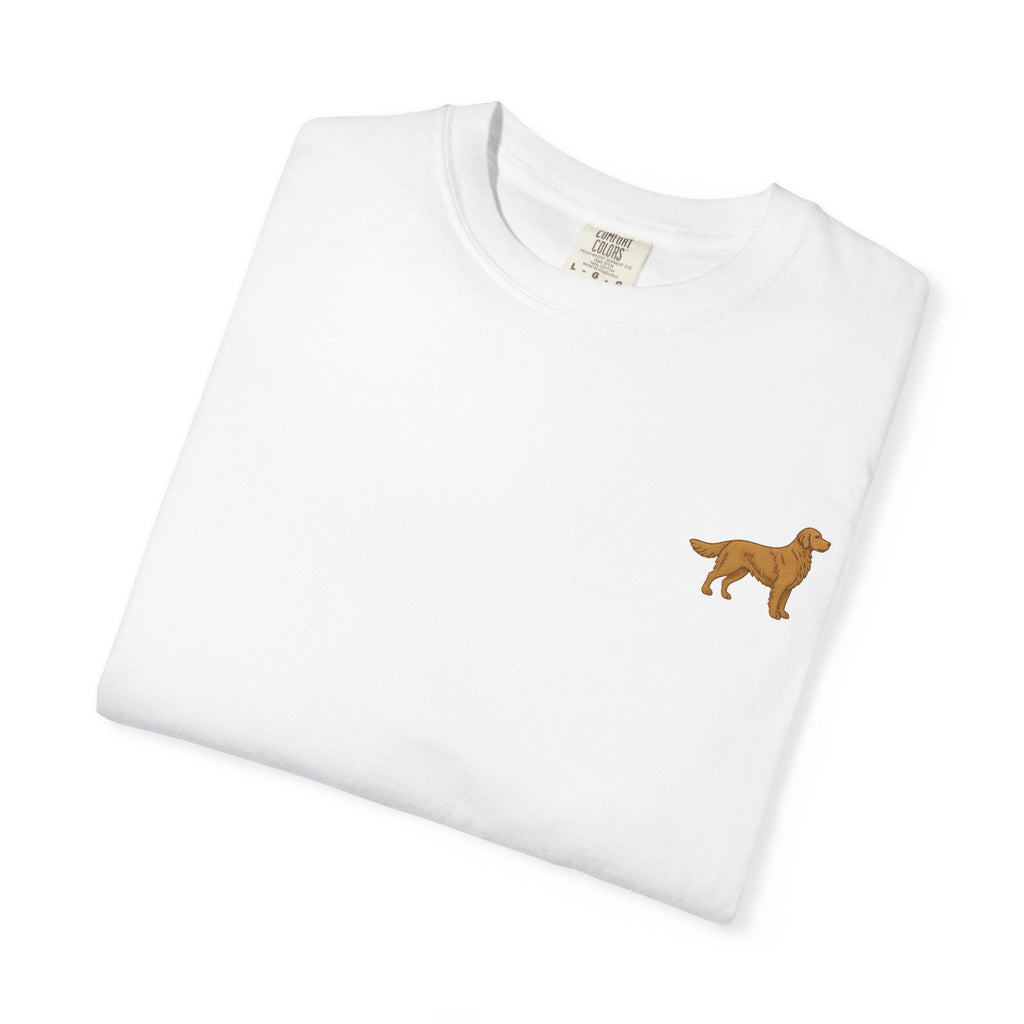 Golden Defender - Dark Golden Edition Unisex Garment-Dyed T-shirt