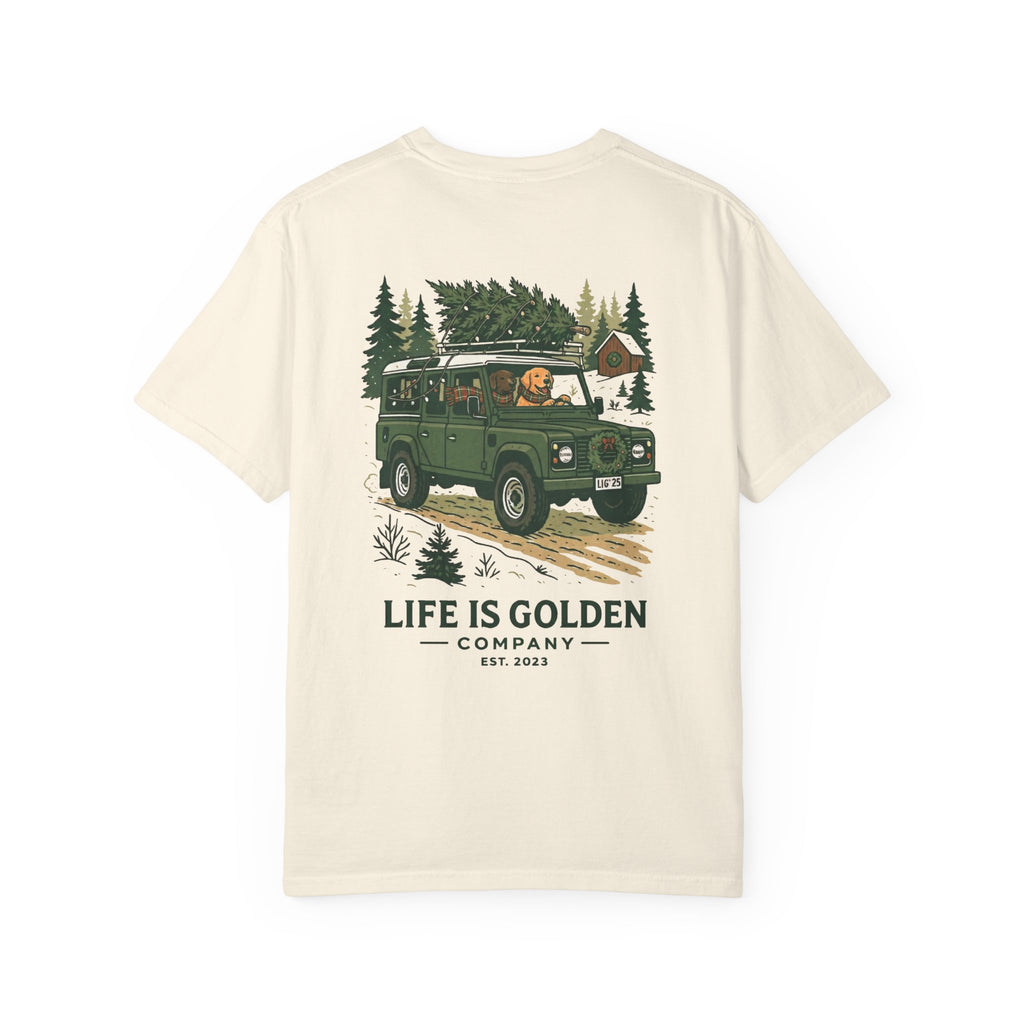 Golden Defender - Dark Golden Edition Unisex Garment-Dyed T-shirt
