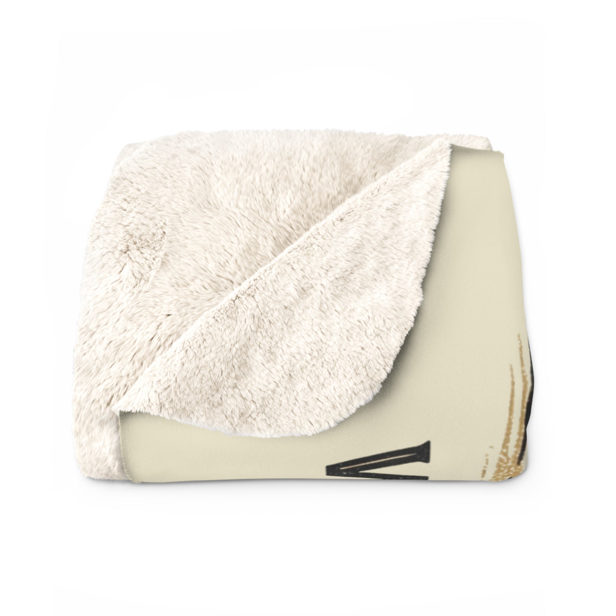 Wrightsville Beach Cozy Sherpa Fleece Blanket