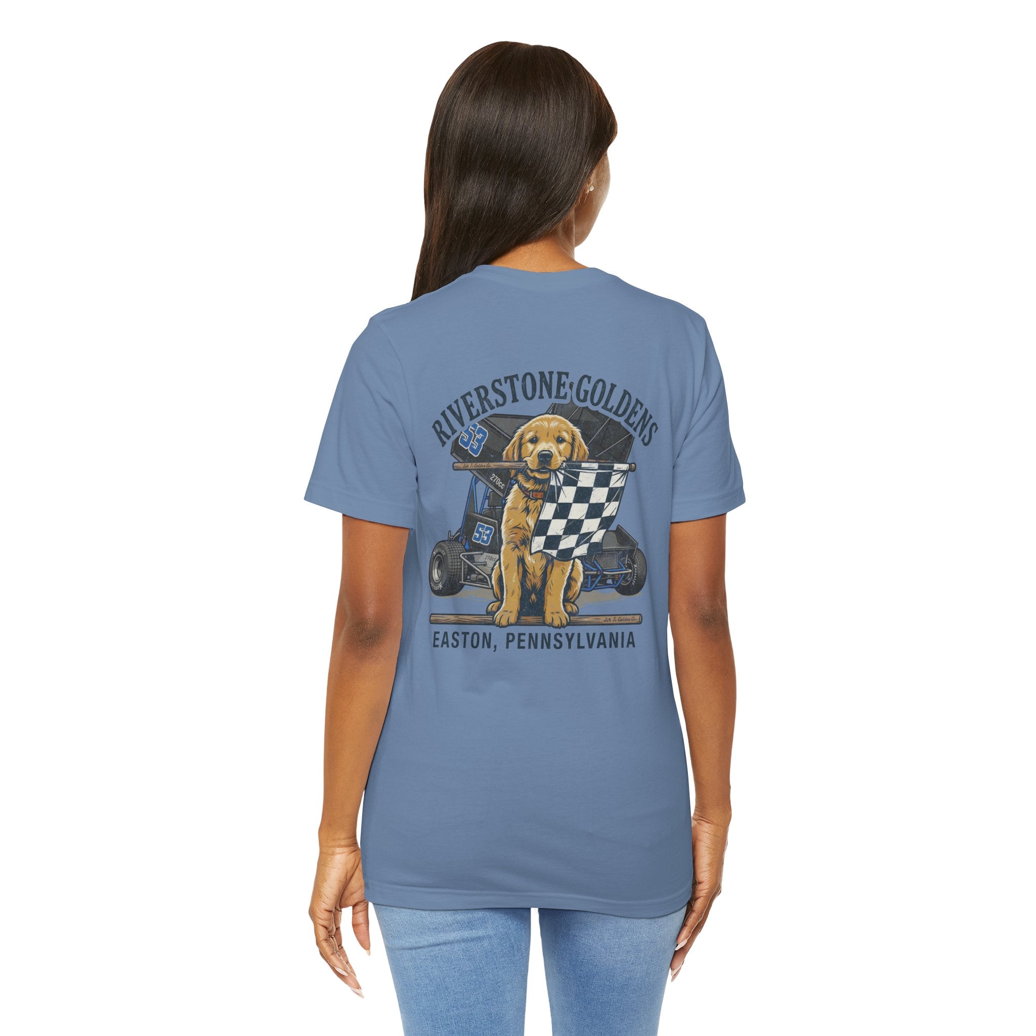 Riverstone Goldens Racing Unisex Tee