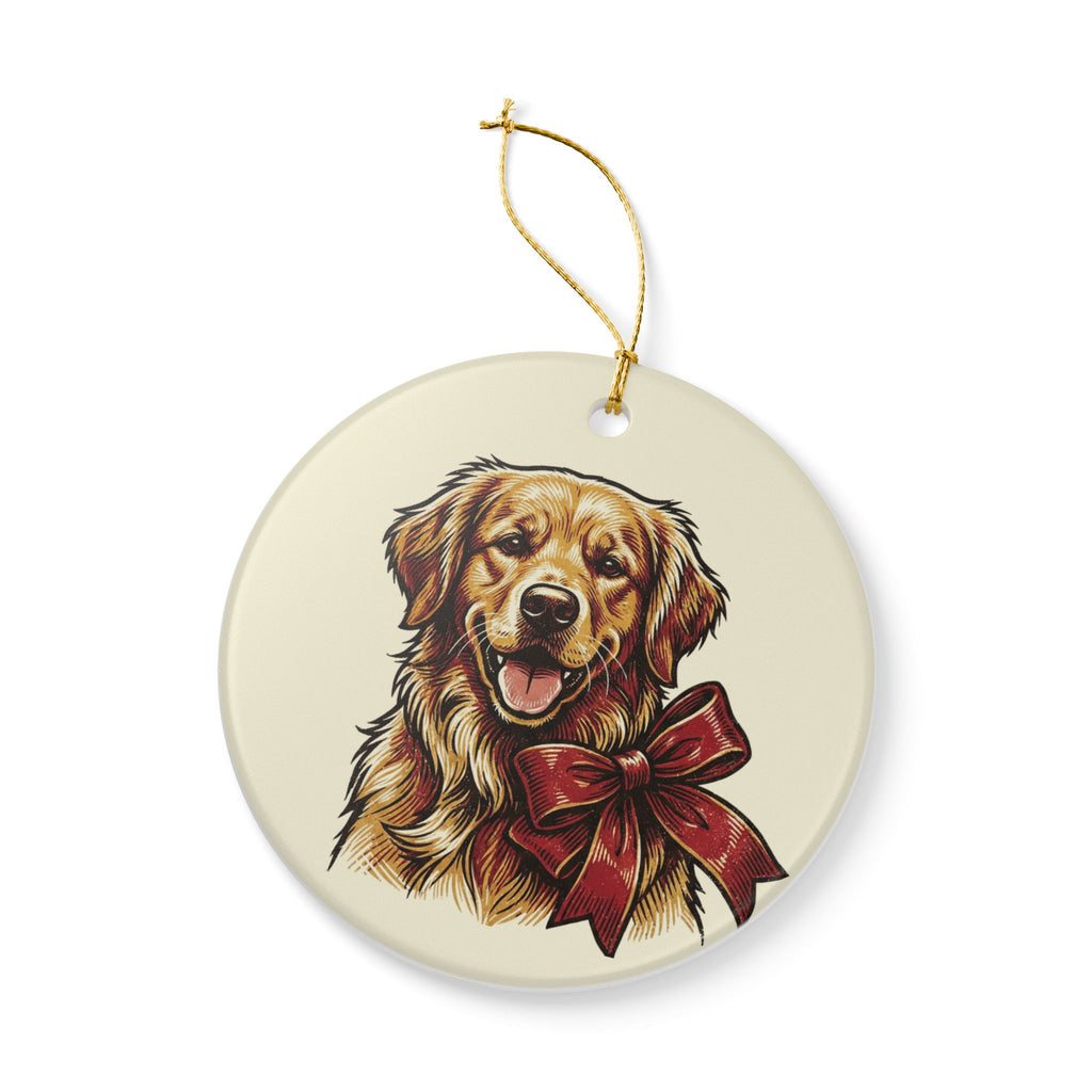 Barkley Ceramic Ornament