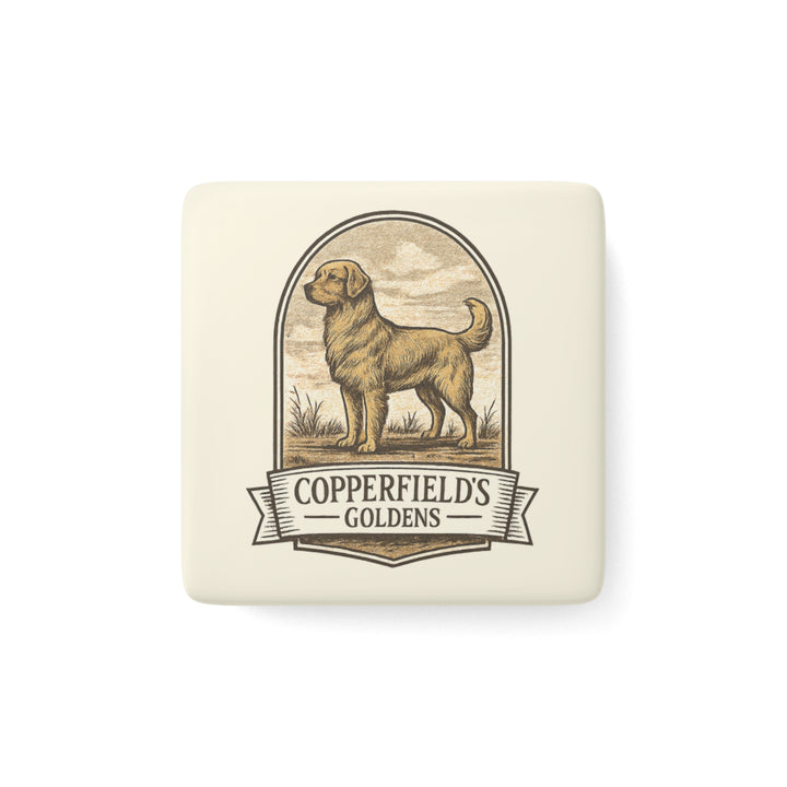 Copperfield's Goldens Ceramic Magnet