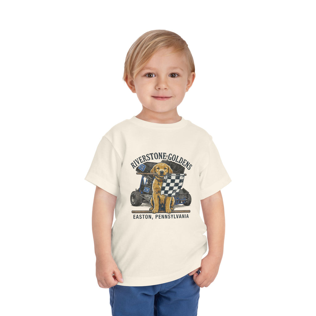Riverstone Goldens Racing Toddler Tee
