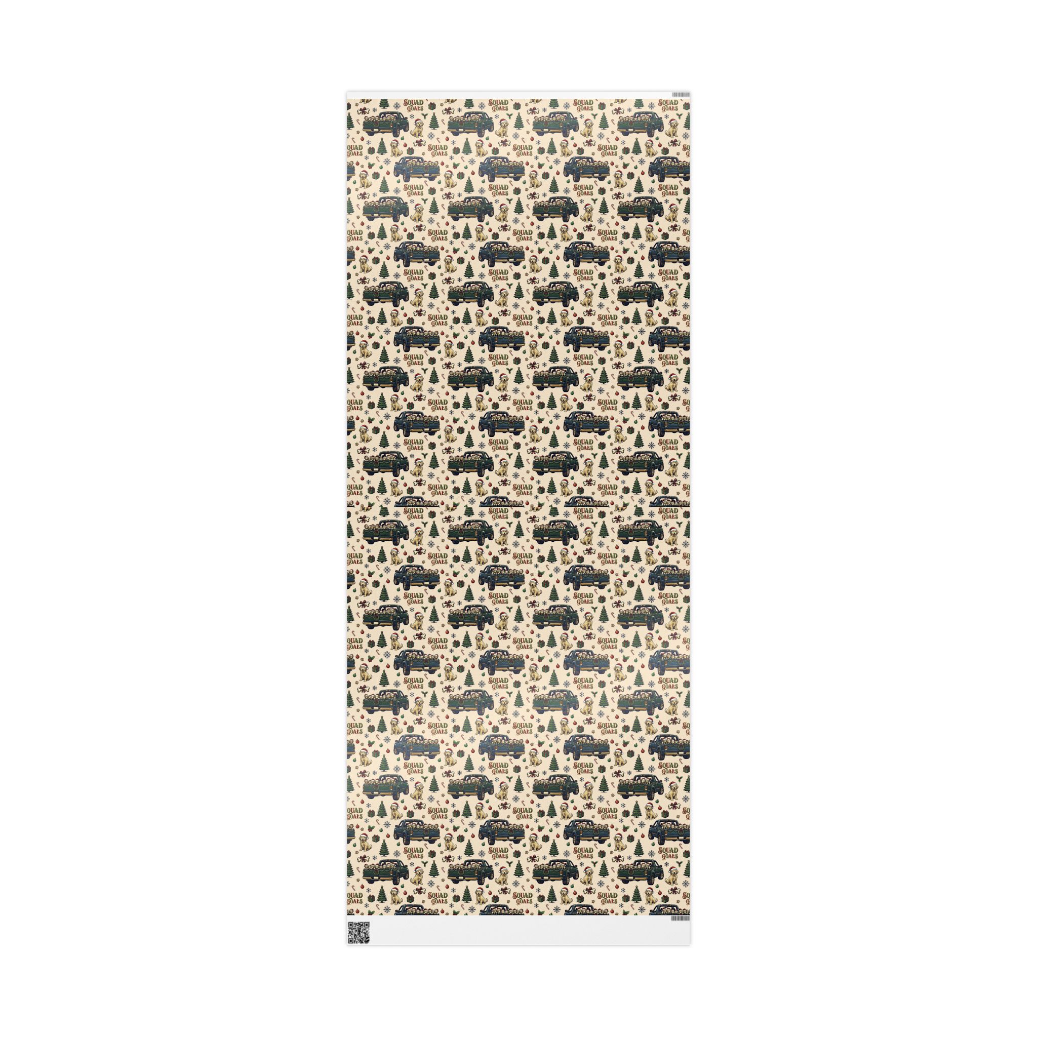 GoldRox - Squad Goals Gift Wrap Paper