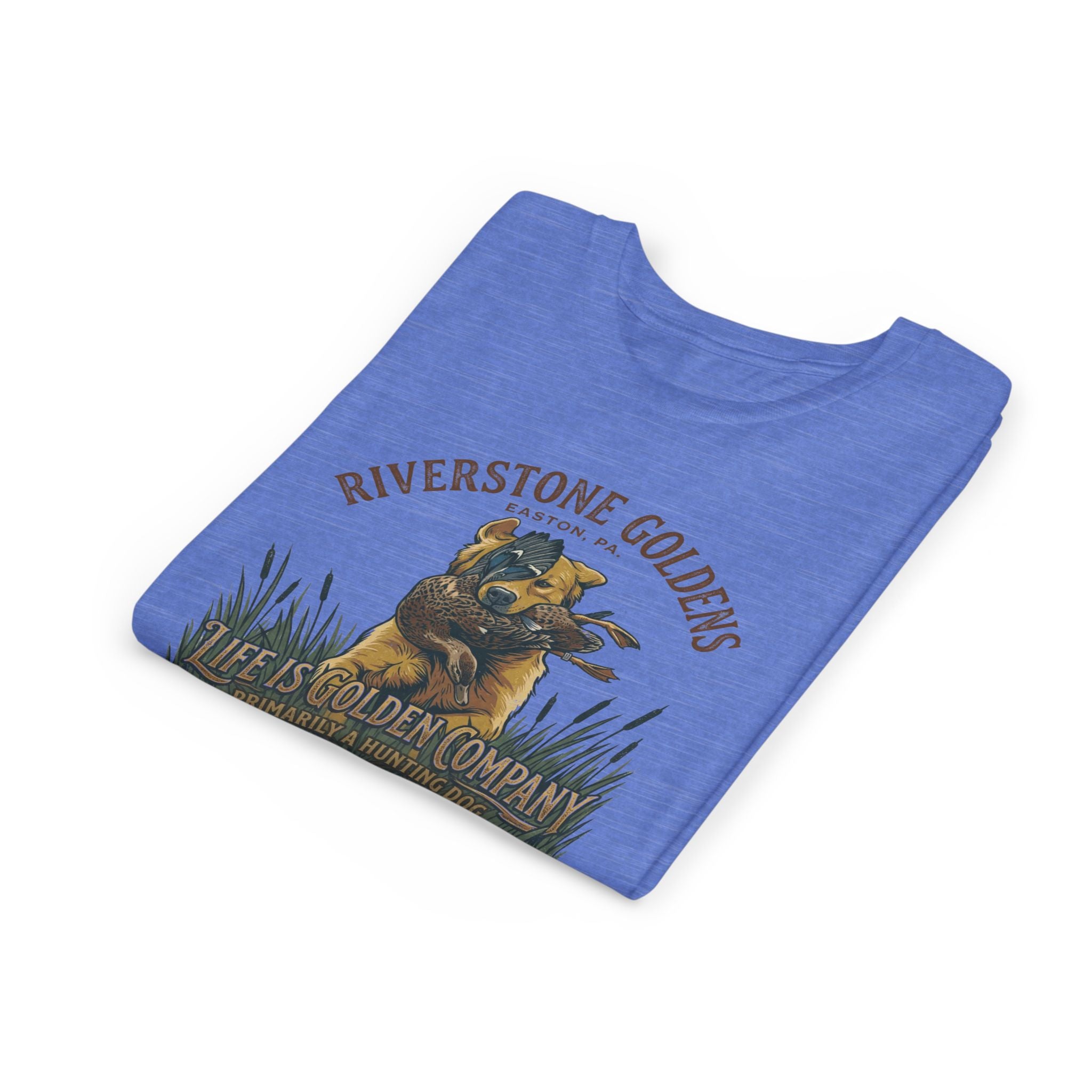 Riverstone Goldens Hunting Unisex Youth Tee