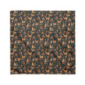 Brewmaster's Christmas Matching Dog Bandana — Flat Front