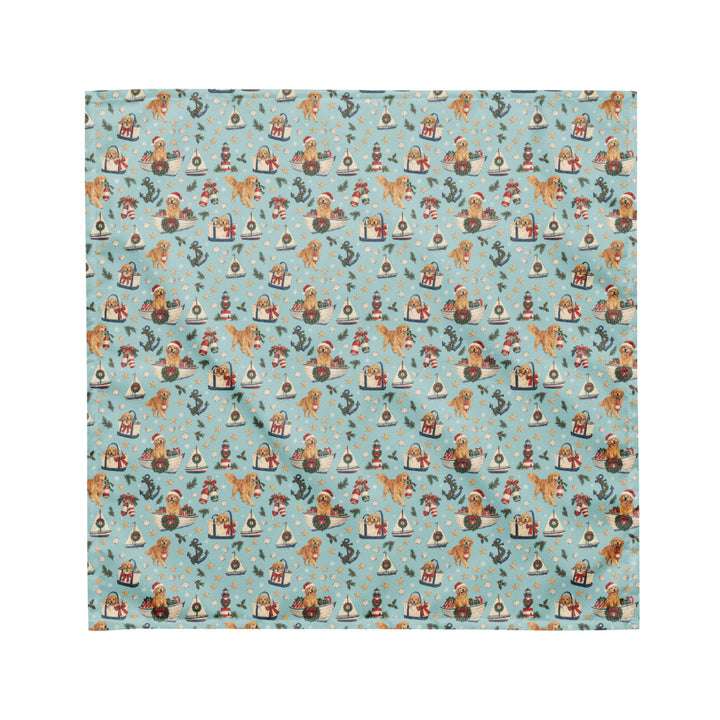 Holiday Harbor Matching Dog Bandana