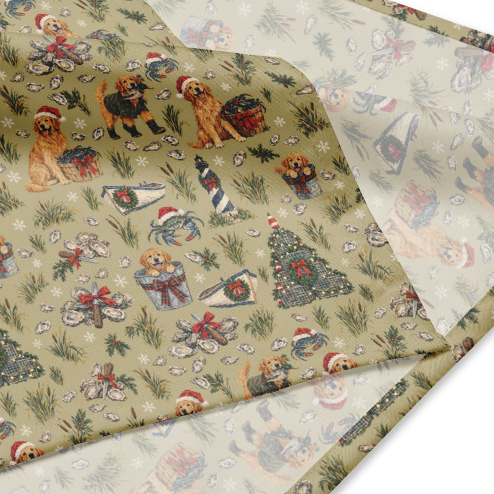 Crab Pot Christmas Matching Dog Bandana — Product details Product details