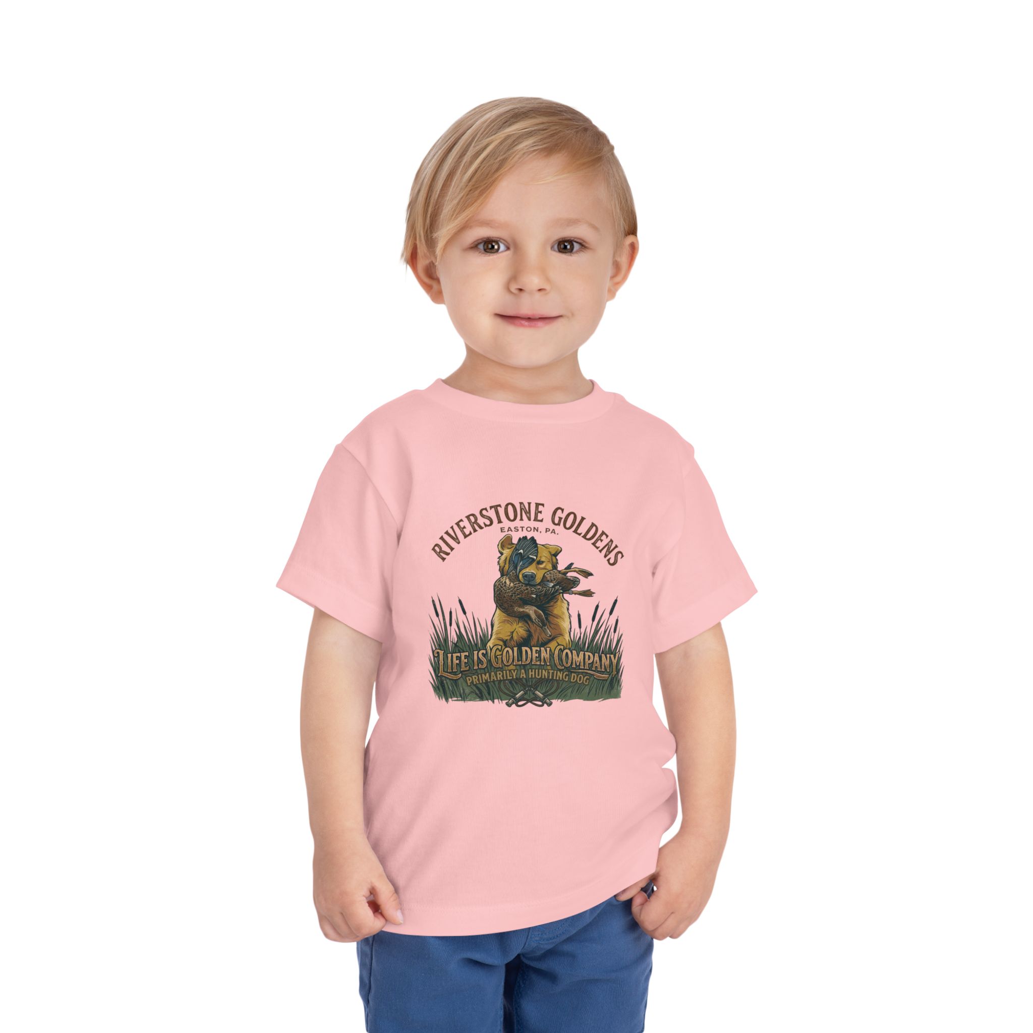 Riverstone Goldens Hunting Toddler Tee