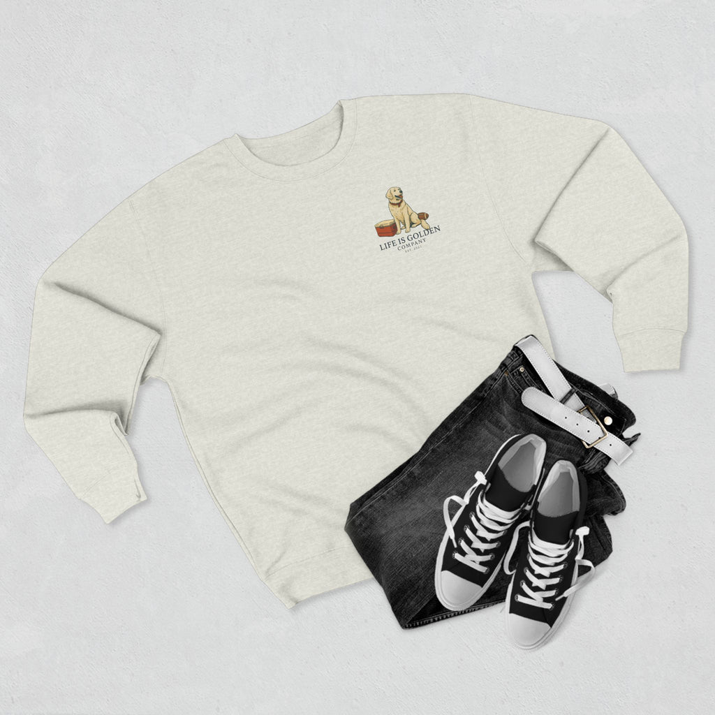 Game Day Sweatshirt - English Cream Golden Retriever Edition