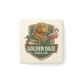 Golden Daze Emblem II Ceramic Magnet