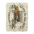 Classic Companions Cozy Sherpa Fleece Blanket