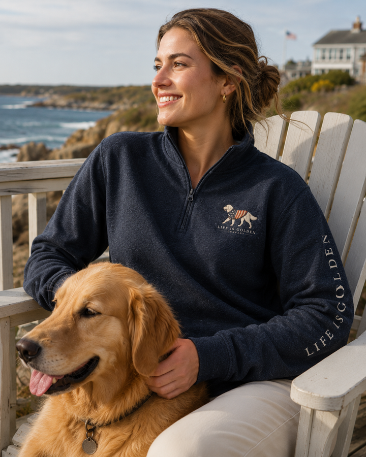 Old Glory Fleece Pullover
