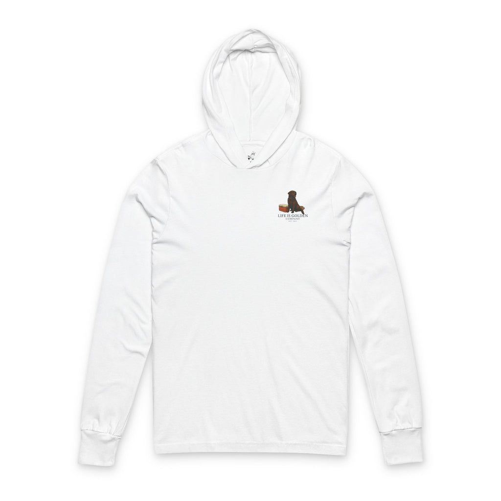Game Day Hooded Tee - Chocolate Lab Edition