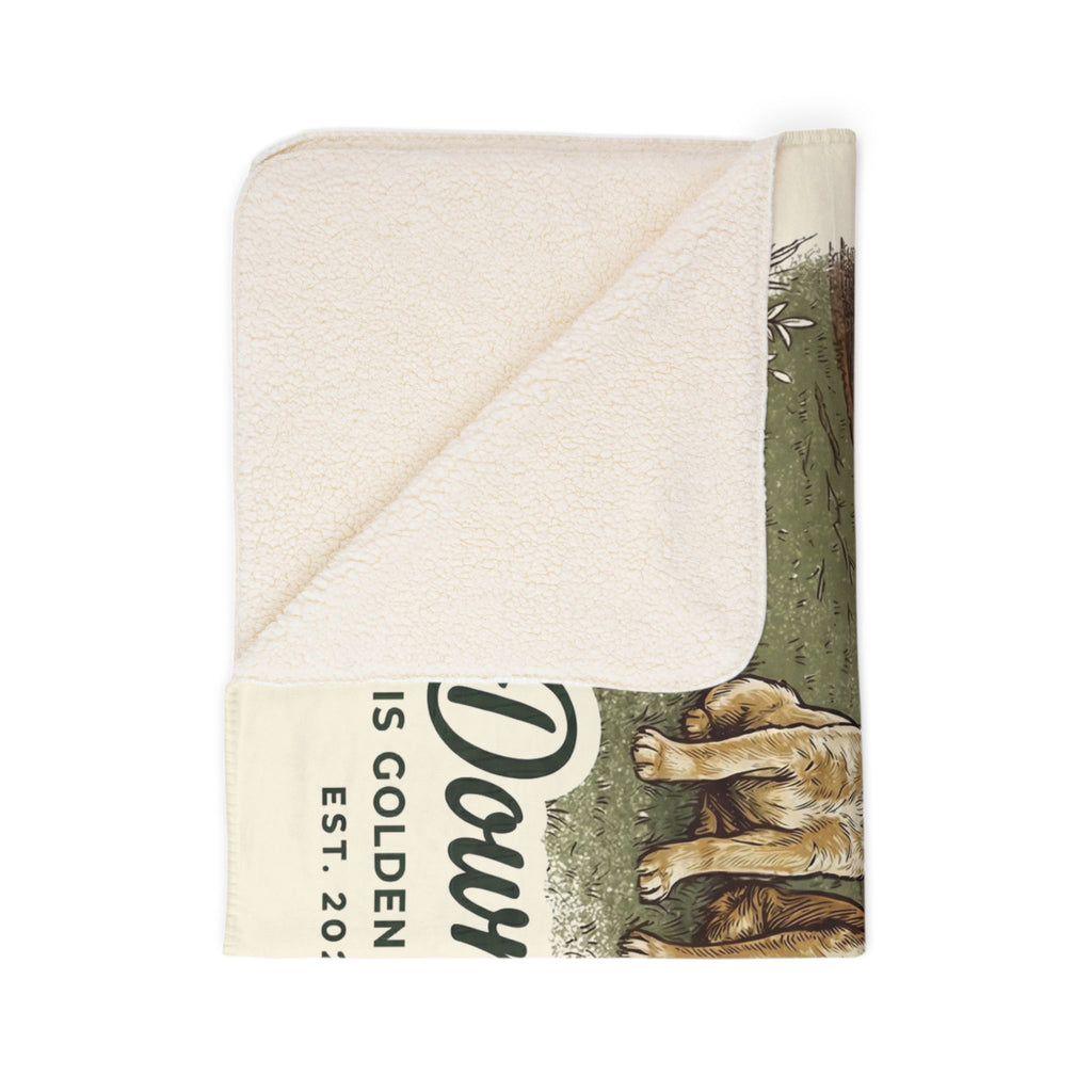 The Downs Boys Cozy Fleece Sherpa Blanket
