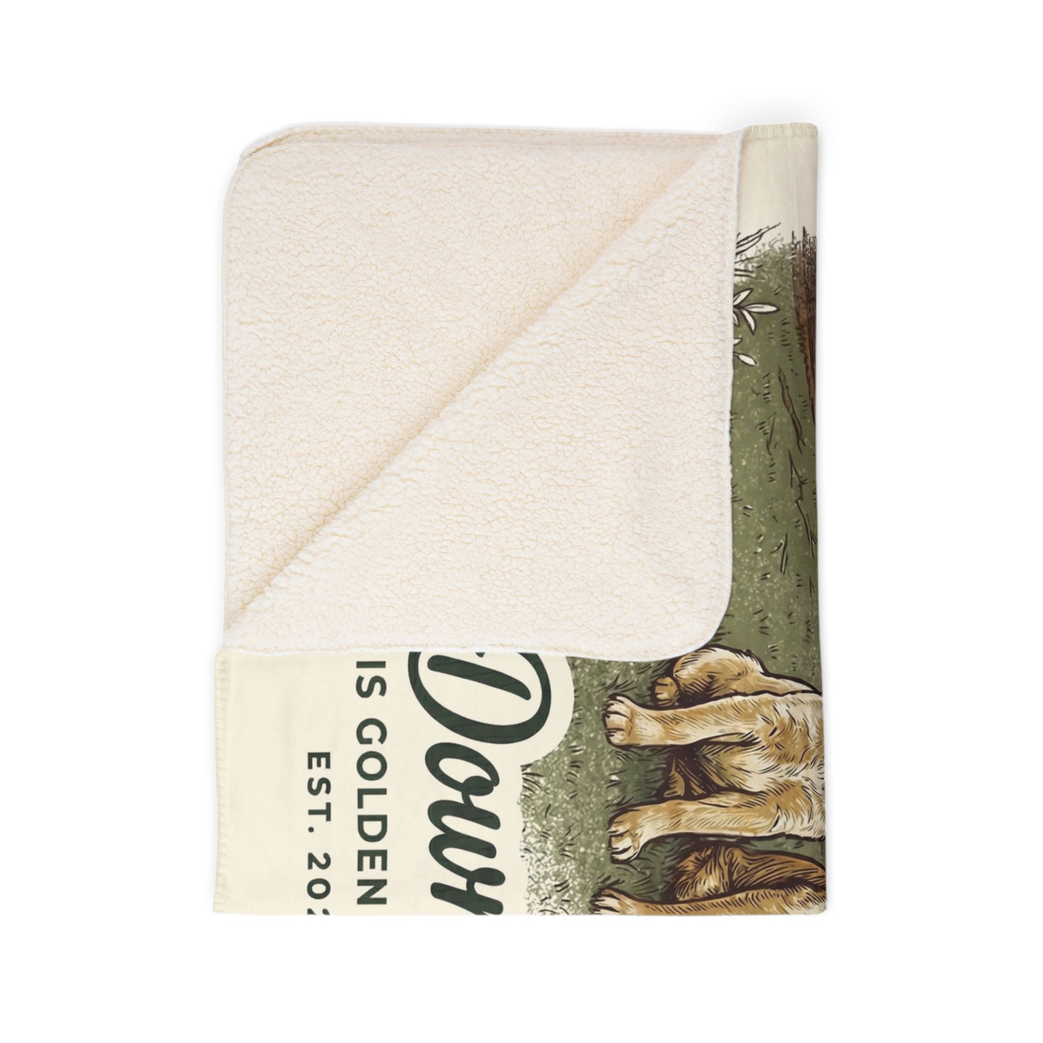 The Downs Boys Cozy Fleece Sherpa Blanket